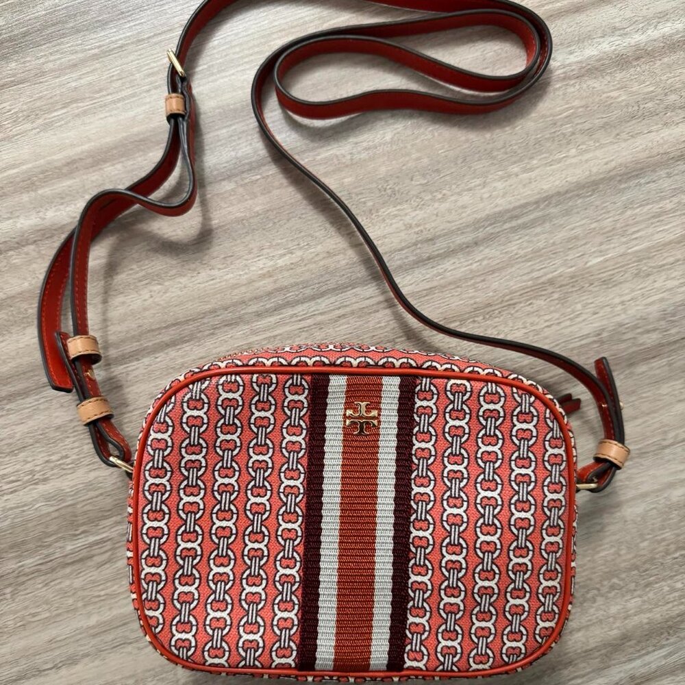 Tory Burch GEMINI LINK CANVAS MINI BAG